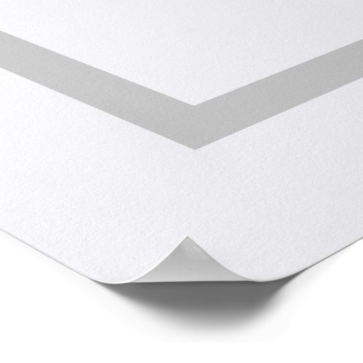 Fleur de Lis Poster (Hoek)