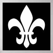 Fleur de Lis Poster (Voorkant)