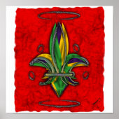 Fleur de Lis Print (Voorkant)