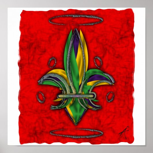 Fleur de Lis Print (Voorkant)
