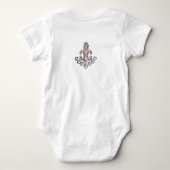 Fleur De Lis Romper (Achterkant)