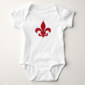 Fleur de Lis Romper (Voorkant)