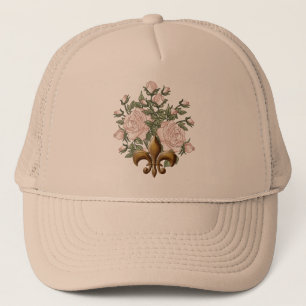 Fleur De Lis Roos Trucker Pet