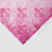 Fleur de Lis Roze Decoupage papier (Detail)