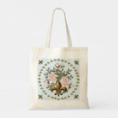 Fleur De Lis Rozen tas (Achterkant)