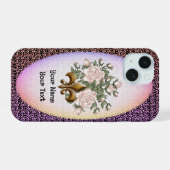 Fleur De Lis Rozen telefoonhoesje iPhone 15 Case (Achterkant horizontaal)