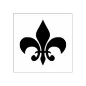 Fleur De Lis Rubber Craft Stempel (Afrduk)