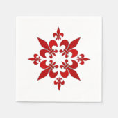Fleur de Lis Servetten (Voorkant)