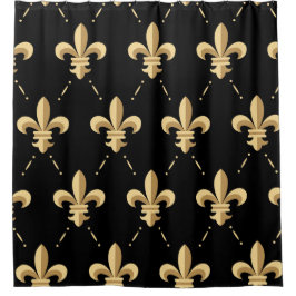 Fleur De Lis Shower Curtain Douchegordijn