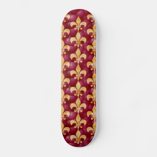 Fleur de Lis Skateboard (Voorkant)
