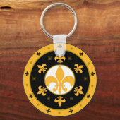 fleur de lis sleutelhanger (Voorkant)