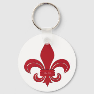 Fleur de Lis Sleutelhanger