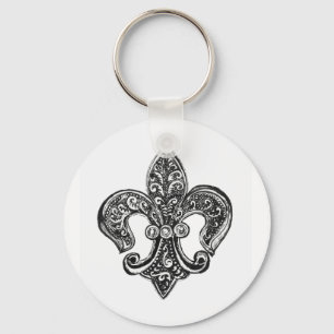 Fleur de Lis Sleutelhanger