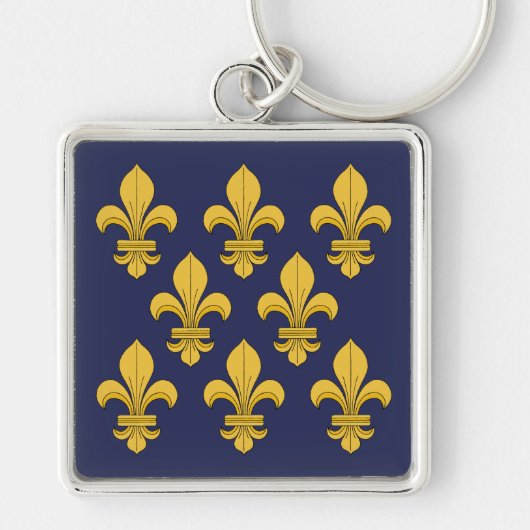 Fleur-de-lis Sleutelhanger (Voorkant)