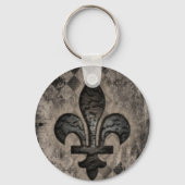 Fleur De Lis Sleutelhanger (Voorkant)