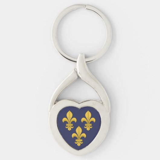 Fleur-de-lis Sleutelhanger (Voorkant)