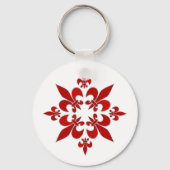 Fleur de Lis Sleutelhanger (Voorkant)