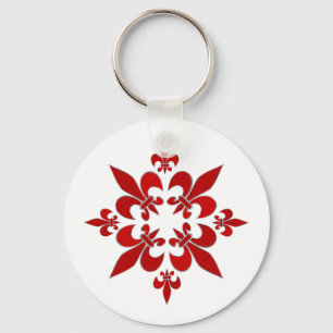 Fleur de Lis Sleutelhanger