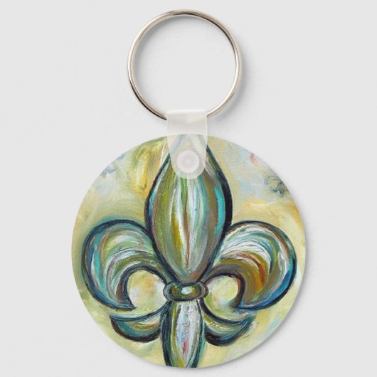 fleur_de_lis sleutelhanger (Voorkant)