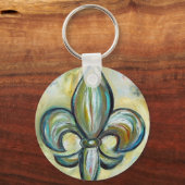 fleur_de_lis sleutelhanger (Voorkant)