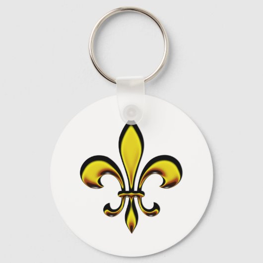 Fleur De Lis Sleutelhanger (Voorkant)