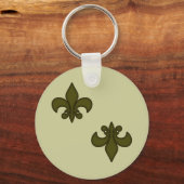 Fleur de Lis Sleutelhanger (Voorkant)