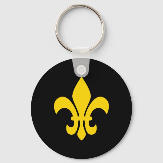 Fleur de Lis Sleutelhanger (Voorkant)