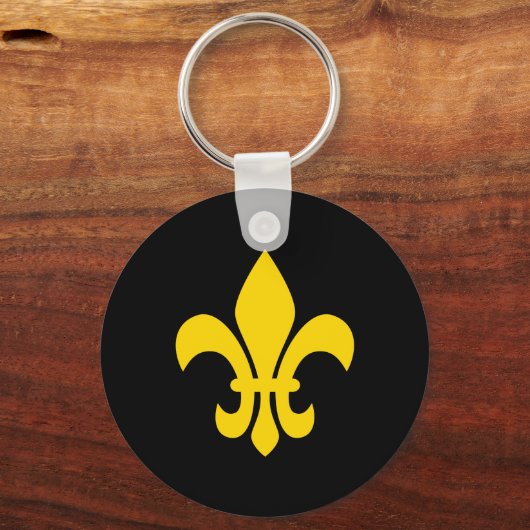 Fleur de Lis Sleutelhanger (Voorkant)