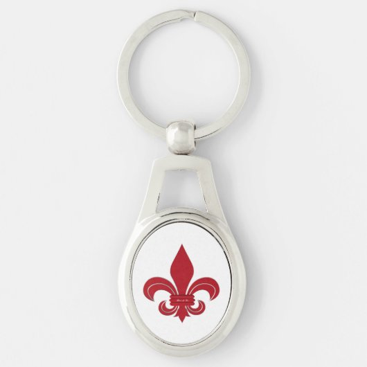 Fleur de Lis Sleutelhanger (Voorkant)