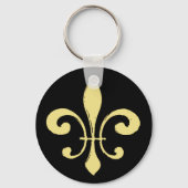 Fleur De Lis Sleutelhanger (Voorkant)