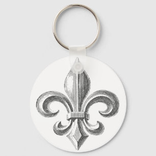 Fleur de Lis Sleutelhanger
