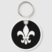 Fleur de Lis Sleutelhanger (Voorkant)