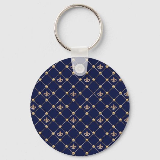 Fleur de Lis Sleutelhanger (Voorkant)
