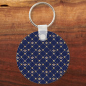Fleur de Lis Sleutelhanger (Voorkant)