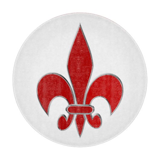 Fleur de Lis Snijplank (Voorkant)