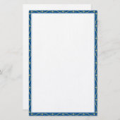 Fleur de Lis Stationery Briefpapier (Voorkant / Achterkant)