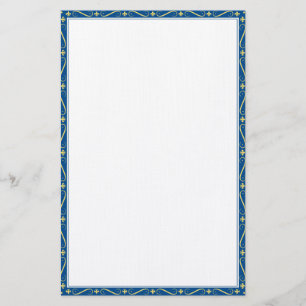 Fleur de Lis Stationery Briefpapier