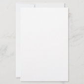 Fleur De Lis Stationery Paper Briefpapier (Achterkant)