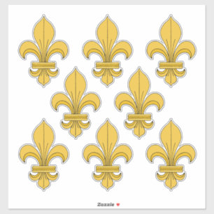 Fleur-de-lis Sticker