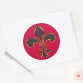 Fleur-de-lis Sticker (Envelop)