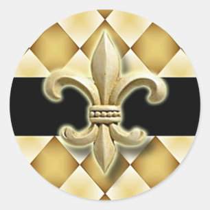 Fleur de Lis Sticker