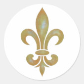 Fleur de Lis Sticker (Voorkant)