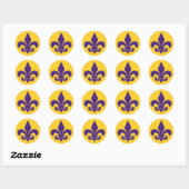 Fleur de Lis Stickers (Vel)