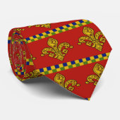 Fleur De Lis Stropdas (Opgerold)