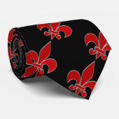 Fleur de Lis Stropdas (Opgerold)