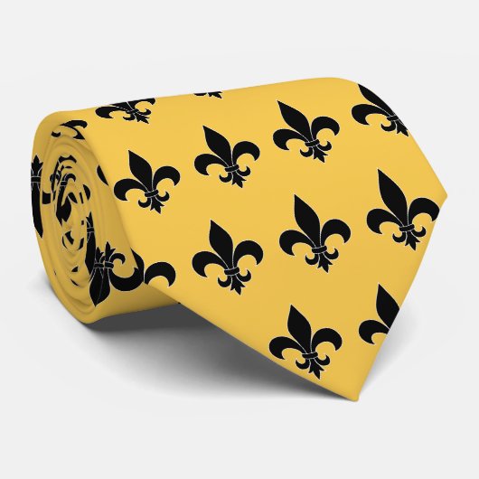 Fleur de Lis Stropdas (Opgerold)