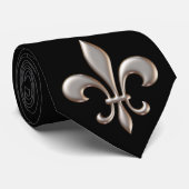 Fleur De Lis Stropdas (Opgerold)