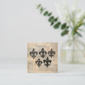  Fleur de Lis Symbols Fleur-de-lis Art Informatiekaartje (Staand voorkant)