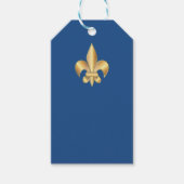 Fleur de Lis-symbool Cadeaulabel (Voorkant)