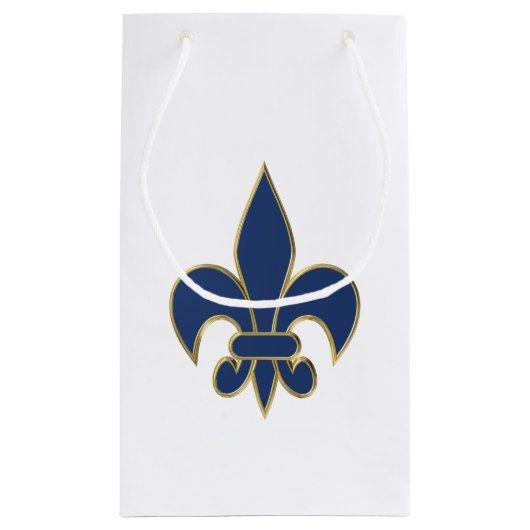 Fleur de Lis-symbool Klein Cadeauzakje (Achterkant)